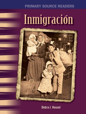 cover image of Inmigración